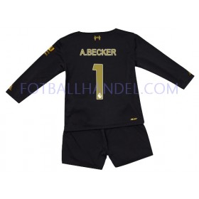 Barn Fotballdrakter Keeper Liverpool Alisson Becker 1 Hjemme 2019-20 Langermet